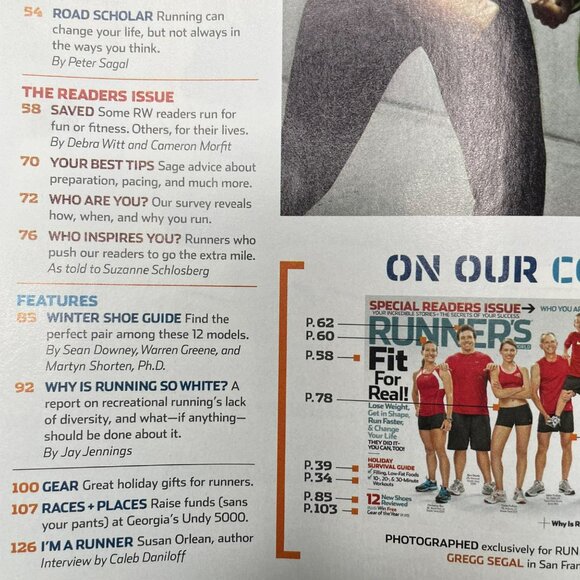 Runners World Magazine Special Readers Issue December 2011 Fit For Real u - Picture 4 of 7